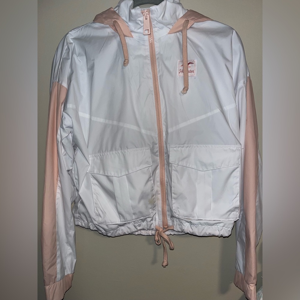 Hollister Cropped & Hooded Windbreaker